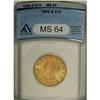 Image 3 : 1886-S $10 MS64 ANACS