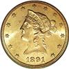Image 1 : 1891-CC $10 MS63 PCGS