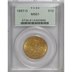 1897-O $10 MS61 PCGS