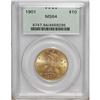 Image 1 : 1901 $10 MS64 PCGS