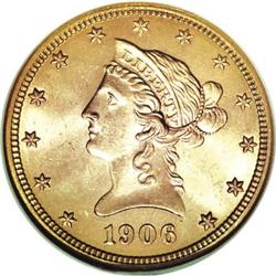 1906-D $10 MS64 NGC