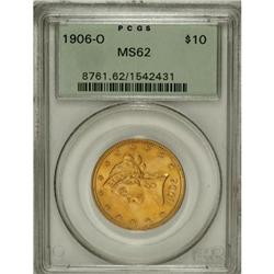 1906-O $10 MS62 PCGS