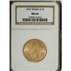 Image 3 : 1907 $10 No Periods MS64 NGC