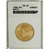 Image 1 : 1908 $10 Motto MS62 ANACS
