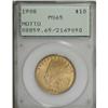 Image 3 : 1908 $10 Motto MS65 PCGS