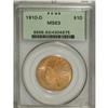 Image 1 : 1910-D $10 MS63 PCGS