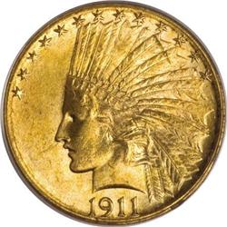1911-S $10 MS64 PCGS