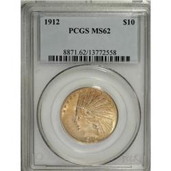 1912 $10 MS62 PCGS