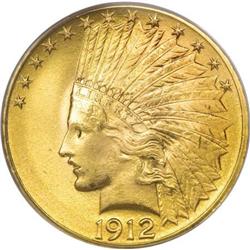 1912 $10 MS64 PCGS