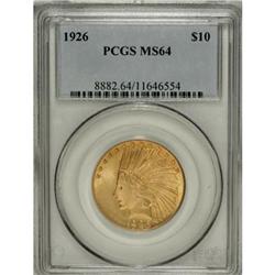 1926 $10 MS64 PCGS