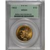 Image 1 : 1932 $10 MS64 PCGS