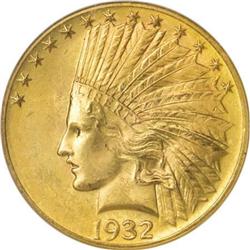 1932 $10 MS65 NGC