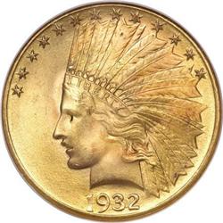 1932 $10 MS66 NGC