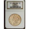 Image 3 : 1854 $20 Small Date AU55 NGC