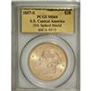Image 3 : 1857-S $20 Spiked Shield MS64 PCGS