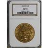 Image 1 : 1869-S $20 AU55 NGC
