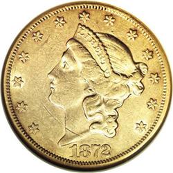 1872-CC $20 XF45 NGC