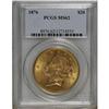 Image 1 : 1876 $20 MS62 PCGS