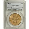 Image 3 : 1877-S $20 MS62 PCGS