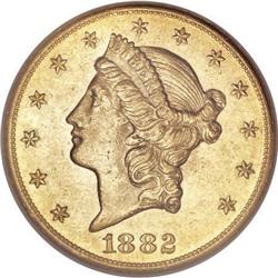1882-CC $20 AU58 Details ANACS