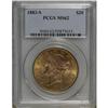 Image 1 : 1883-S $20 MS62 PCGS