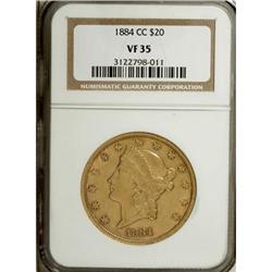 1884-CC $20 VF35 NGC