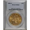 Image 1 : 1884-S $20 MS62 PCGS