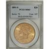 Image 3 : 1891-S $20 MS63 PCGS