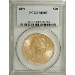 1894 $20 MS63 PCGS