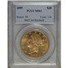 Image 1 : 1895 $20 MS63 PCGS