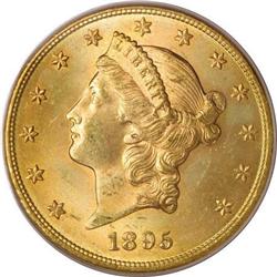 1895 $20 MS64 PCGS
