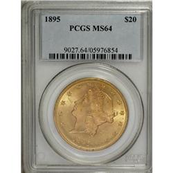 1895 $20 MS64 PCGS