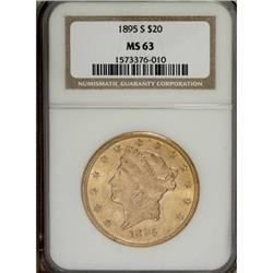 1895-S $20 MS63 NGC