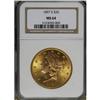 Image 3 : 1897-S $20 MS64 NGC