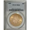 Image 1 : 1899 $20 MS63 PCGS