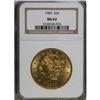 Image 3 : 1905 $20 MS62 NGC