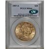 Image 1 : 1907-S $20 MS64 PCGS. CAC