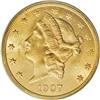 Image 1 : 1907-S $20 MS64 PCGS