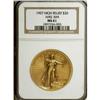 Image 3 : 1907 $20 High Relief, Wire Rim MS61 NGC