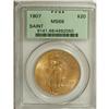 Image 3 : 1907 $20 Arabic Numerals MS66 PCGS