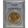 Image 1 : 1908-D $20 No Motto MS64 PCGS