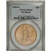 Image 1 : 1908-D $20 No Motto MS64 PCGS