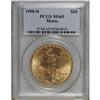 Image 3 : 1908-D $20 Motto MS65 PCGS
