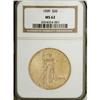 Image 1 : 1909 $20 MS62 NGC