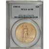 Image 1 : 1909-D $20 AU58 PCGS