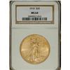 Image 1 : 1910 $20 MS64 NGC