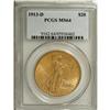 Image 1 : 1913-D $20 MS64 PCGS