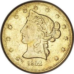1852 $10 Moffat & Co. Ten Dollar VF30 PCGS