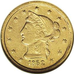 1852 $10 Moffat & Co. Ten Dollar VF35 NGC