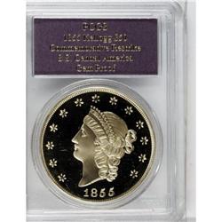 SSCA Relic Gold Medal "1855 Kellogg & Co. Fifty"